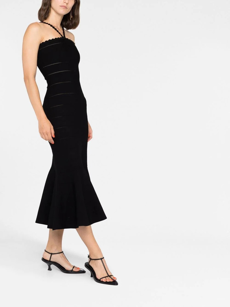 컷 아웃 세부 peplum 드레스 6