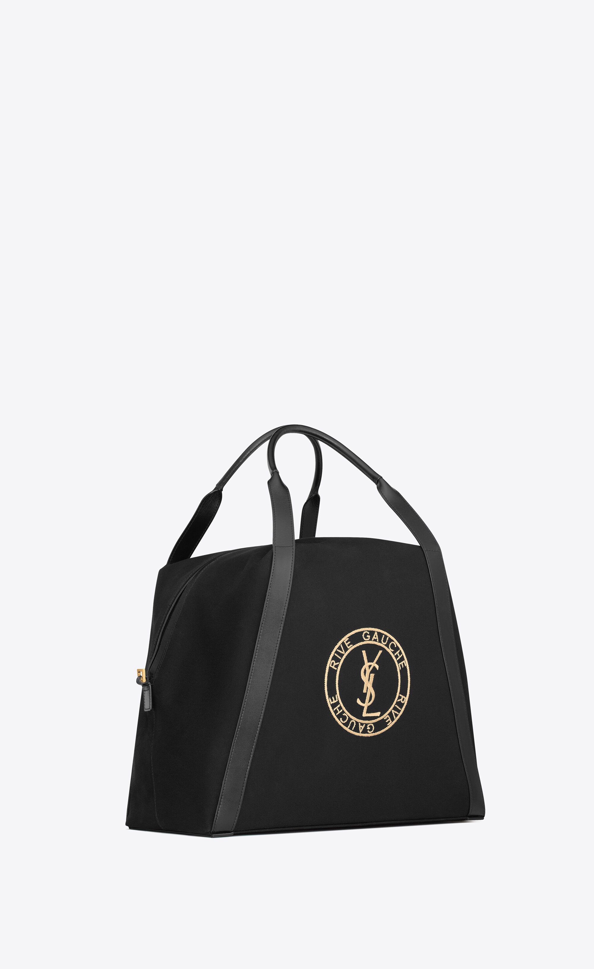 rive gauche bowling tote in canvas - 5