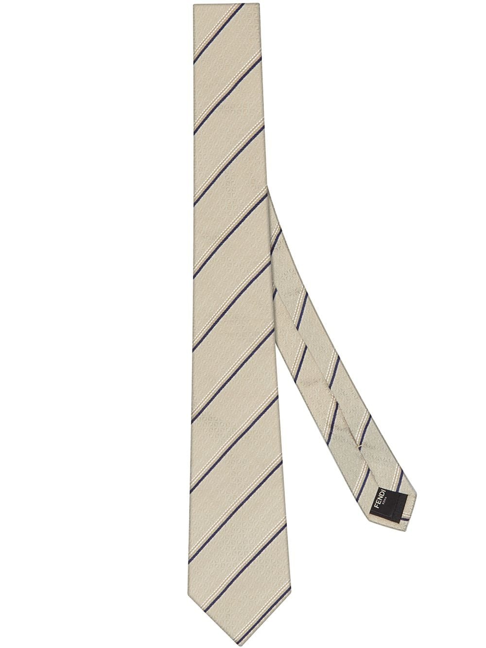 diagonal striped tie - 1