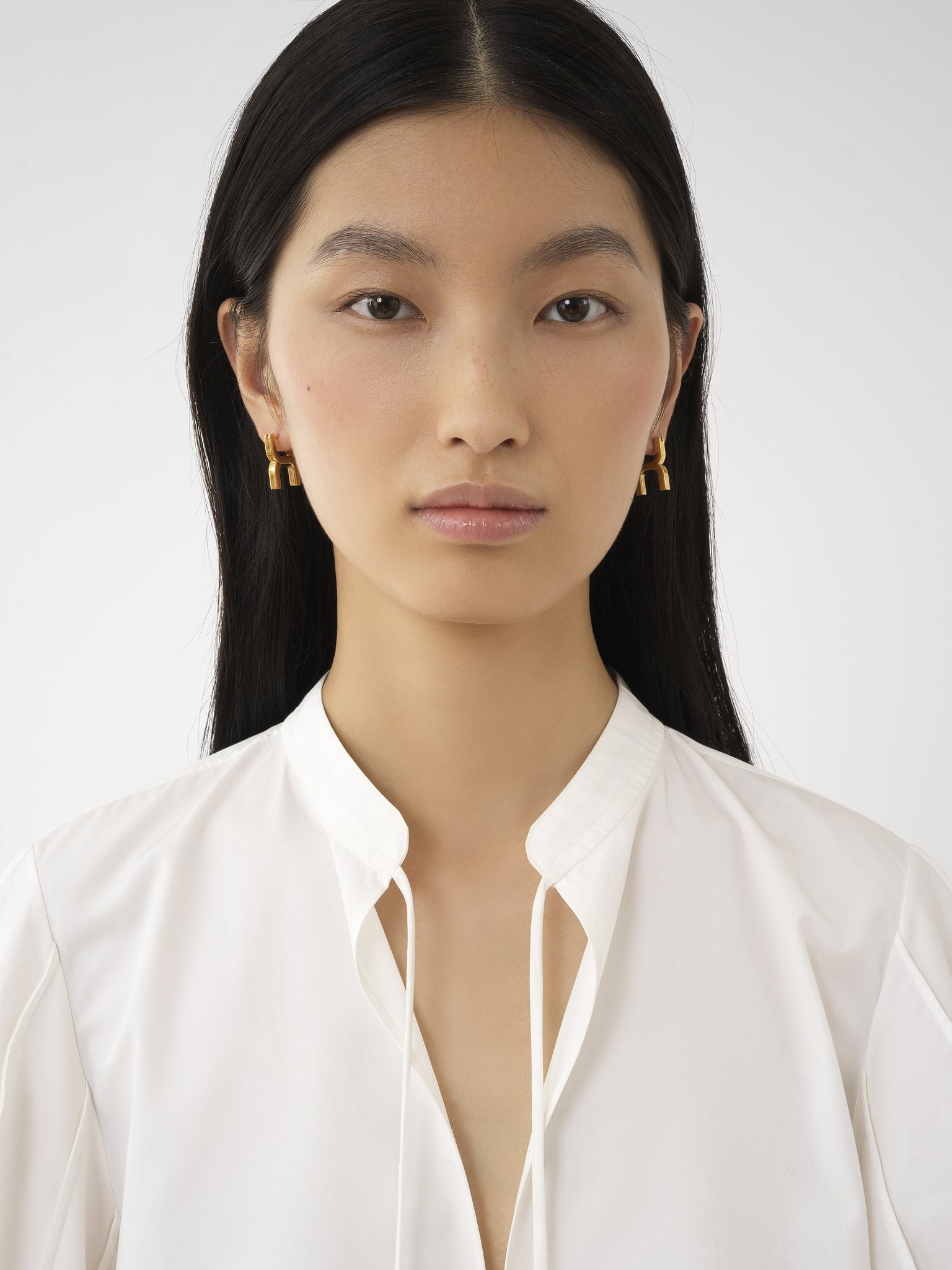 TIE-DETAIL TUNIC SHIRT - 6