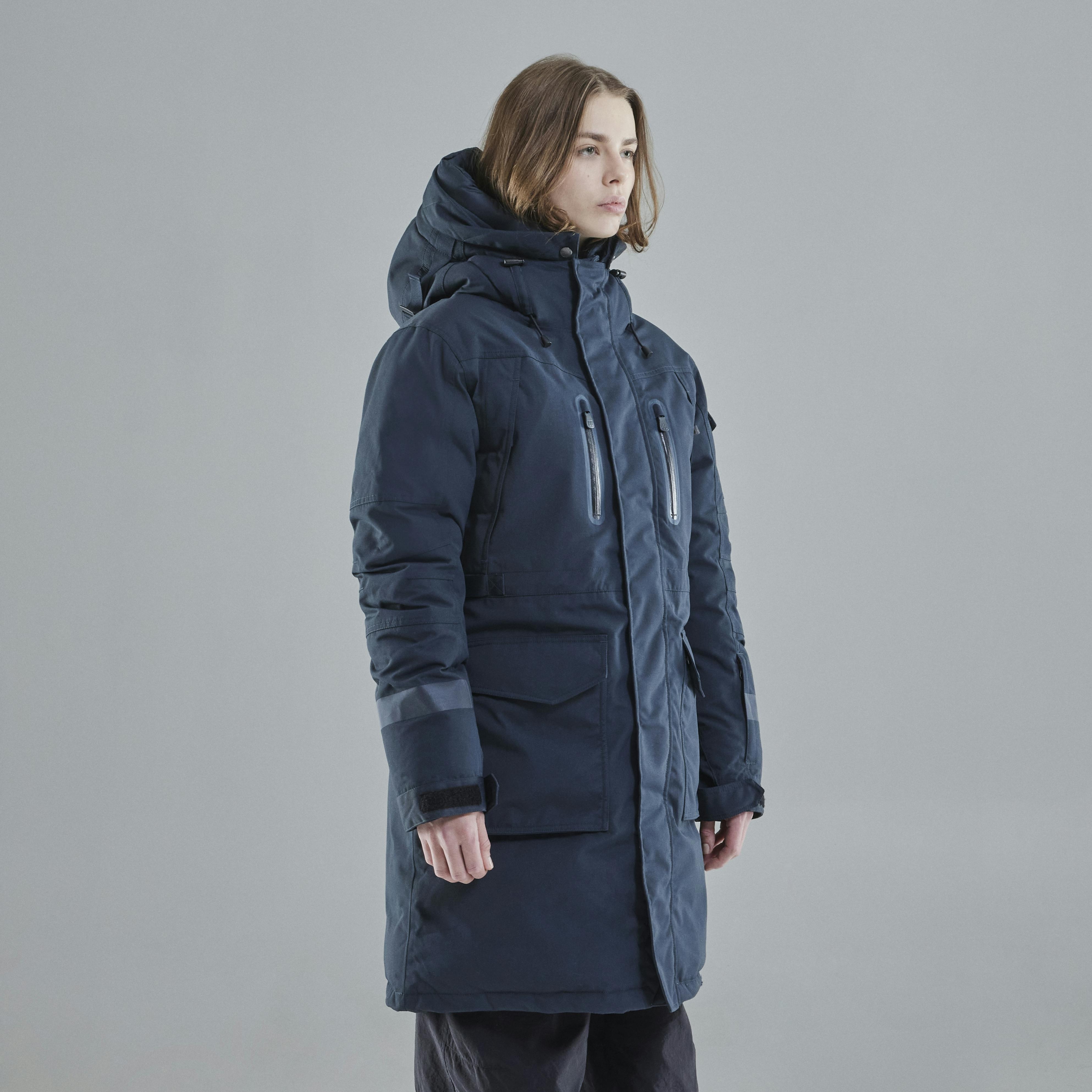 Jökla Arctic professional vegan parka with hood trim - 9
