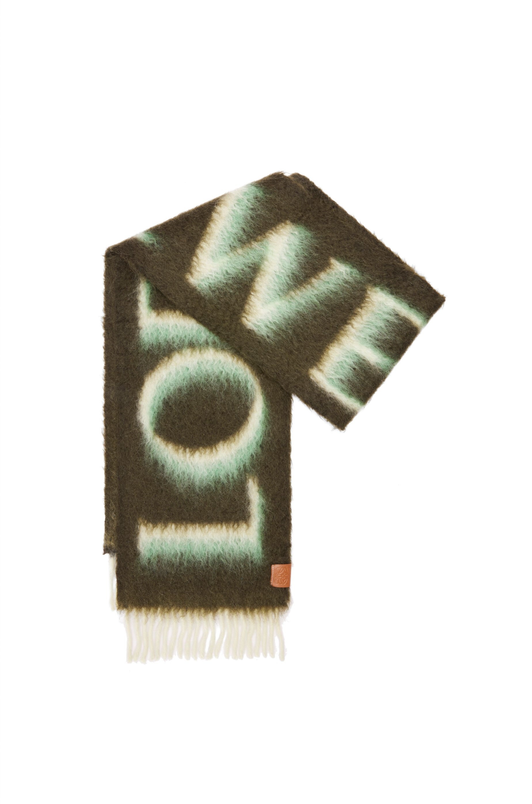 LOEWE scarf in wool and mohair - 1