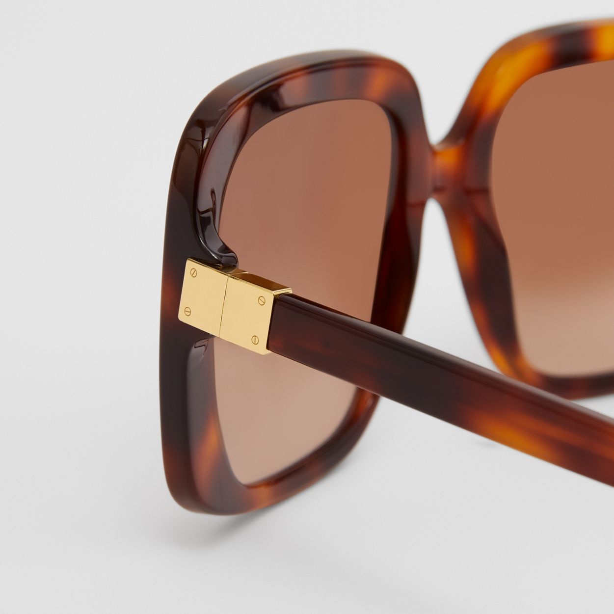 Hardware Detail Square Frame Sunglasses - 2