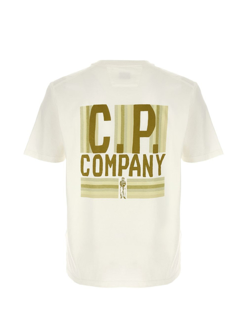 C.P. Company printed crew-neck T-shirt outlook