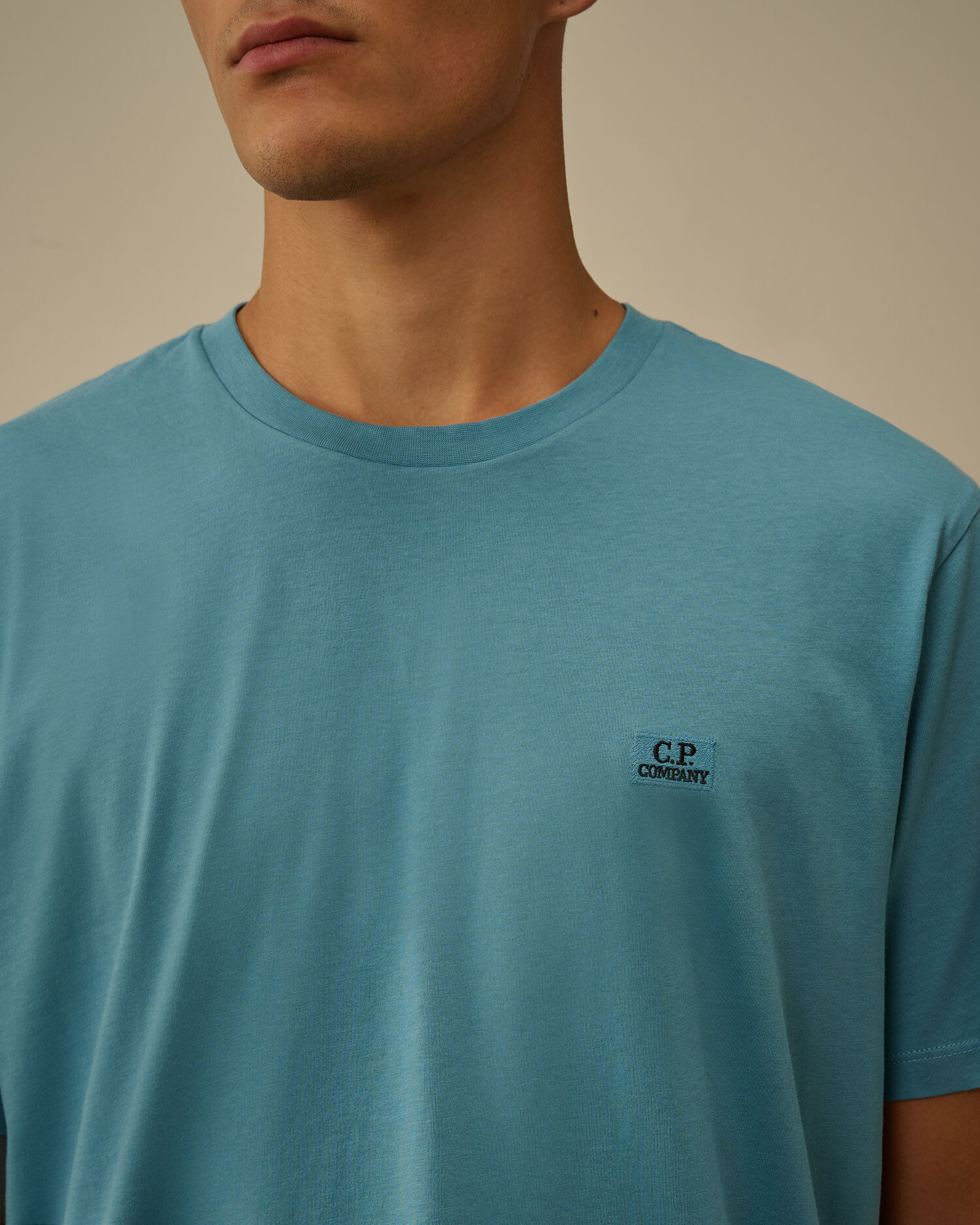 30/1 Jersey Short Sleeve Logo Patch T-Shirt - 5