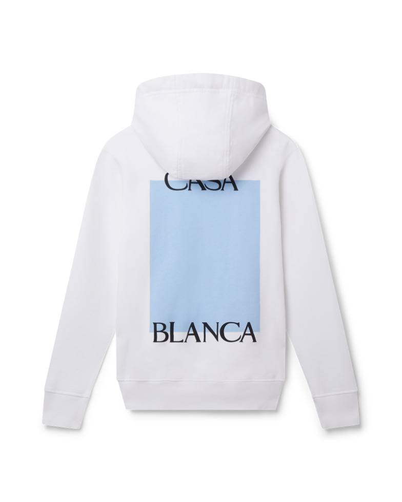 Casablanca Square Logo Hooded Sweatshirt - 2