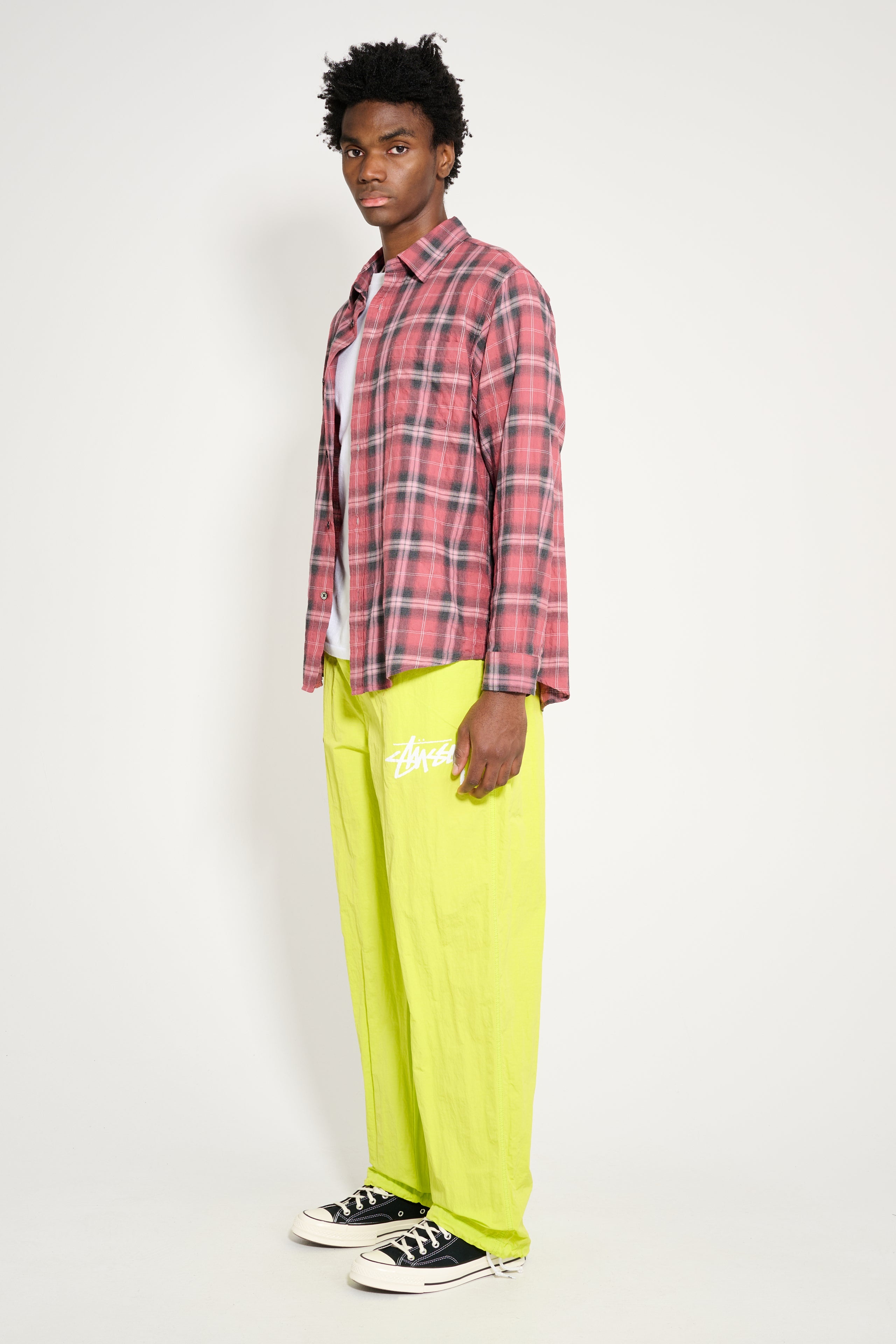 NIKE X STÜSSY BEACH PANTS BRIGHT CACTUS - 5