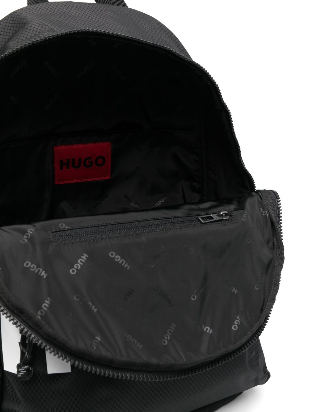 logo-print backpack - 5