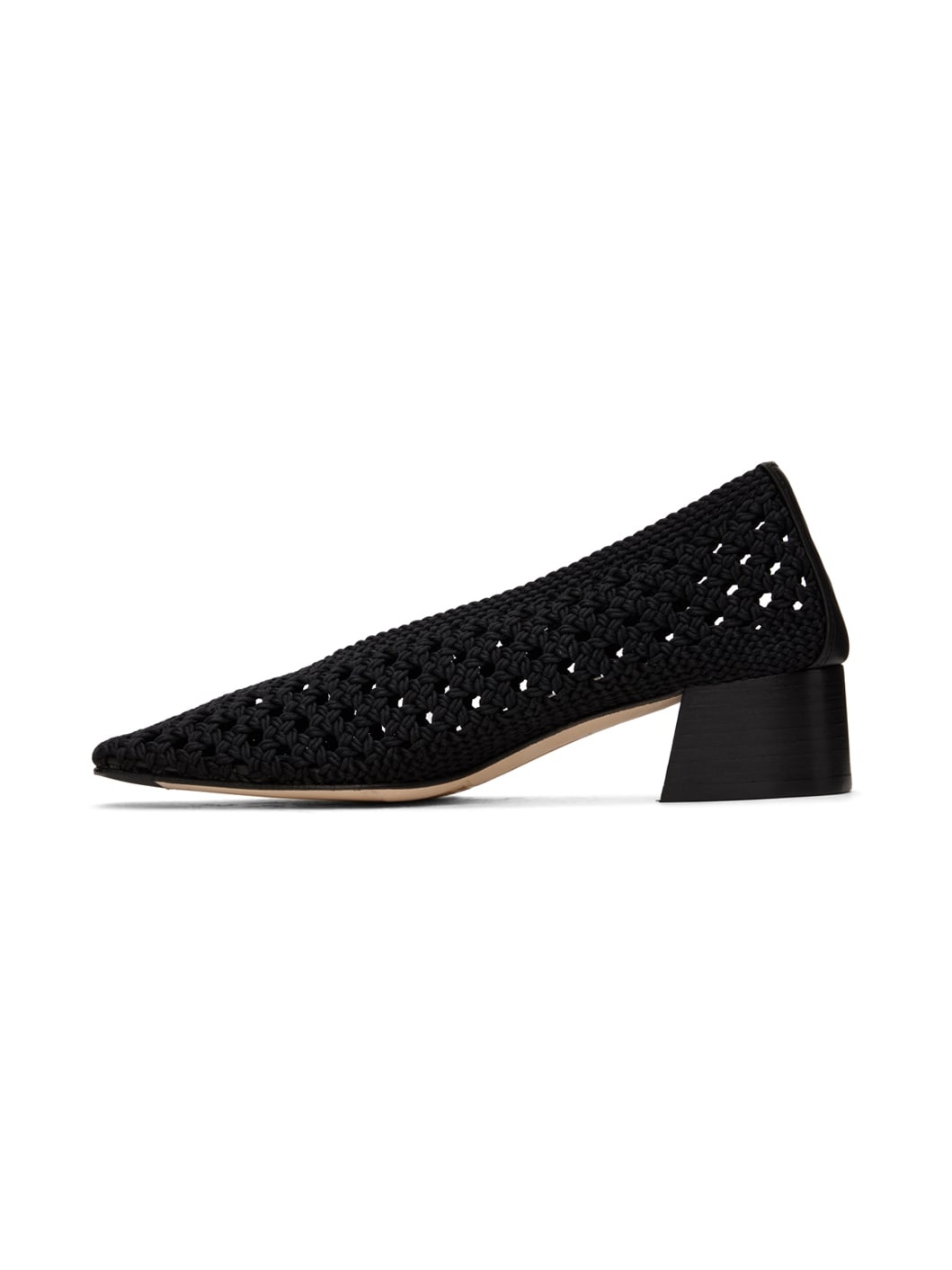 Black Taissa Courts Heels - 3