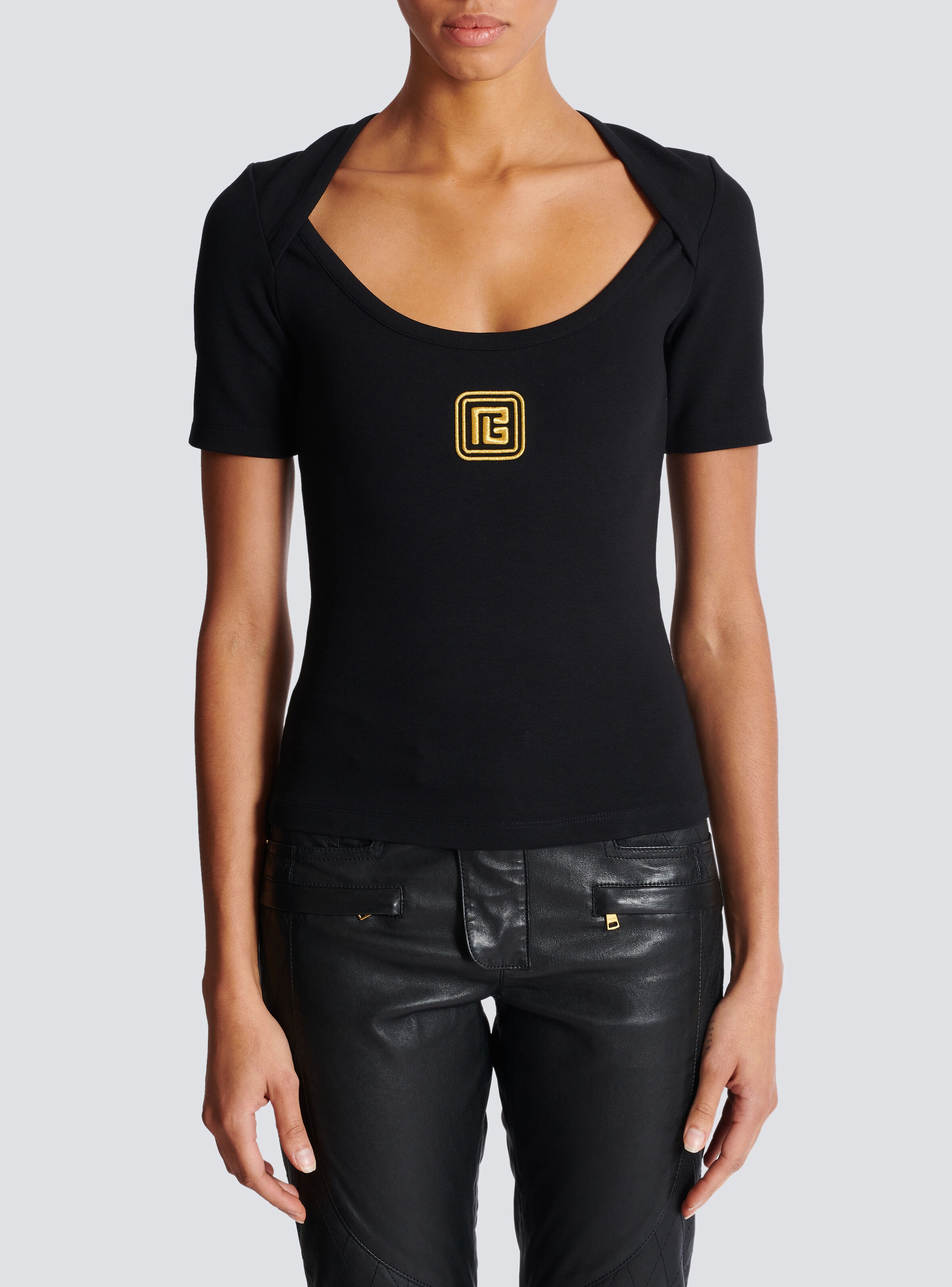 T-shirt with PB logo - 5