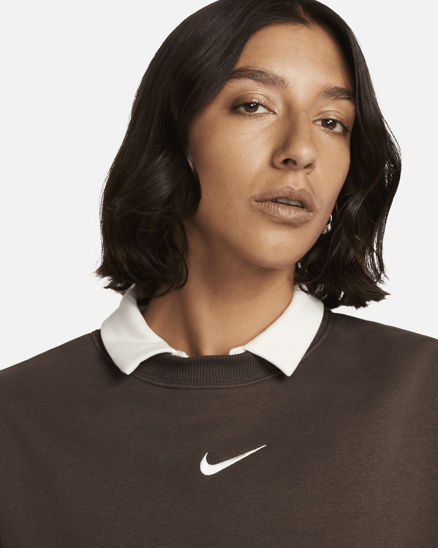 Women's Nike Sportswear Phoenix Fleece Over-Oversized Crew-Neck Sweatshirt - 3