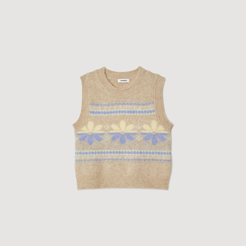 SLEEVELESS SWEATER 1