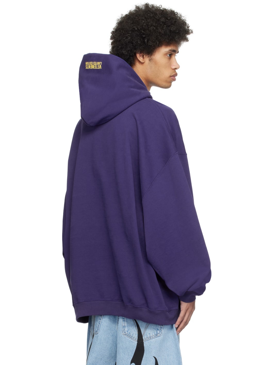 Blue 'Believe In Yourself' Hoodie - 3