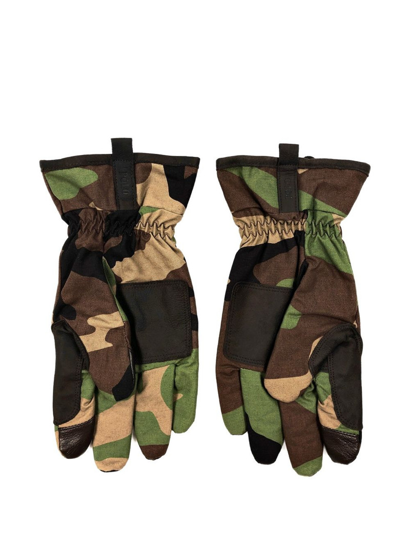 camouflage canvas gloves 1