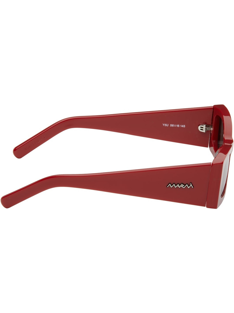 Marni Red Zokoa Sunglasses outlook