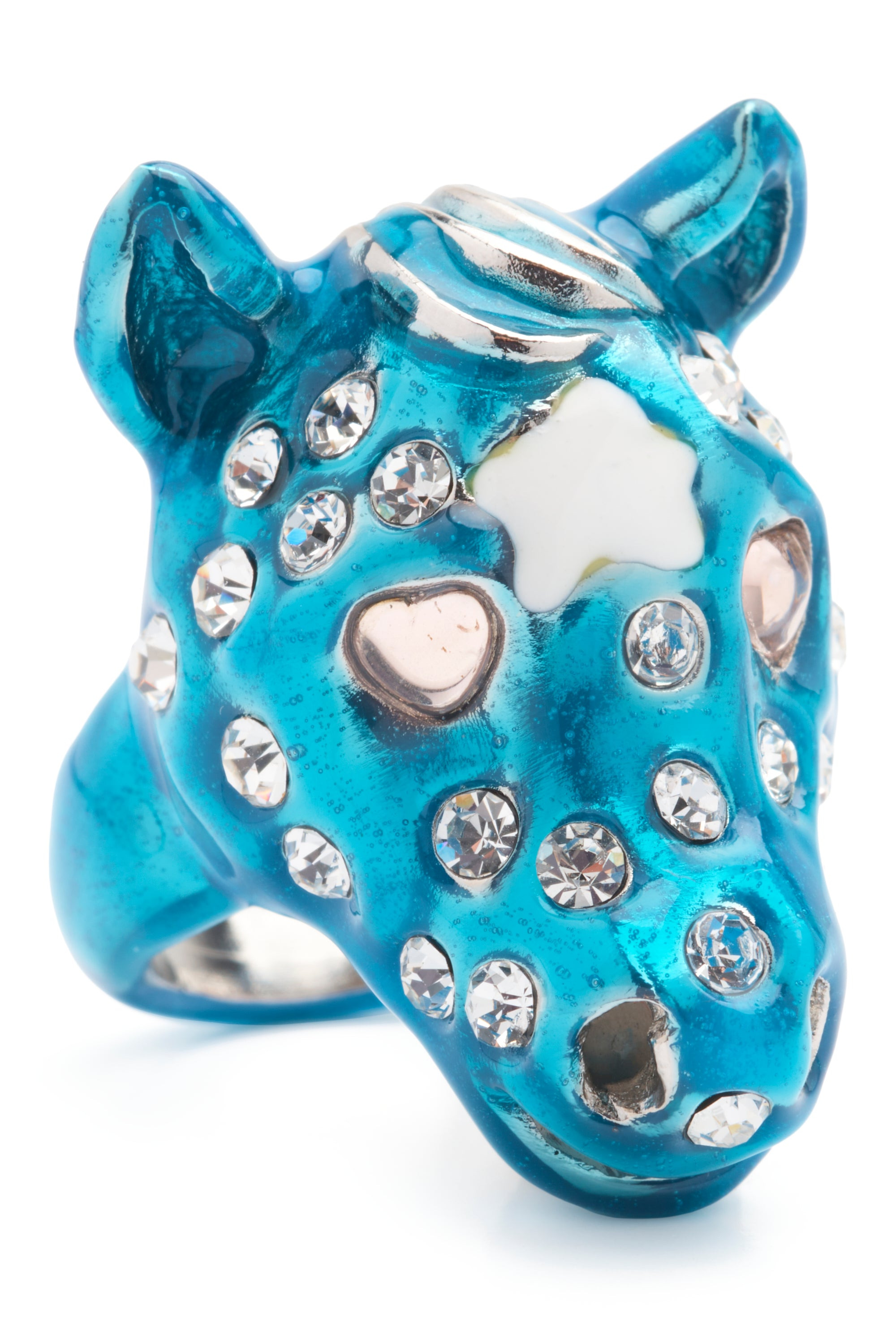 TURQUOISE FRECKLE BABY PONY RING - 3