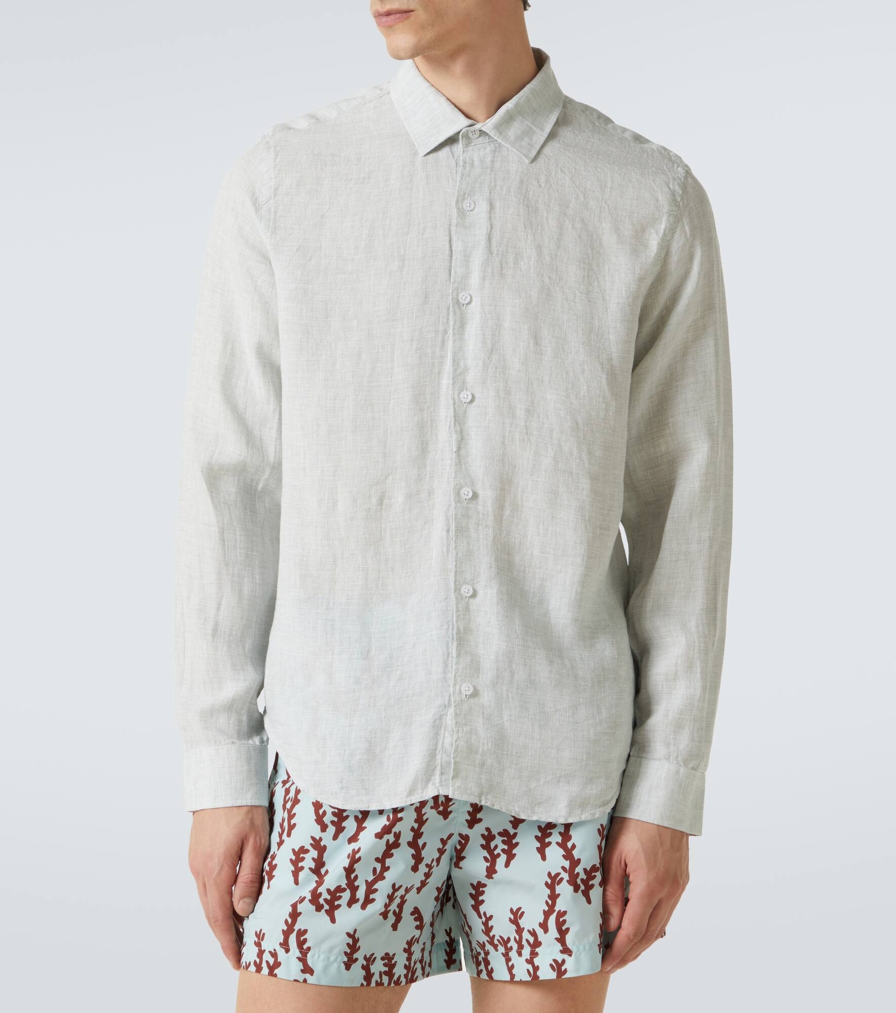 Giles linen shirt - 3