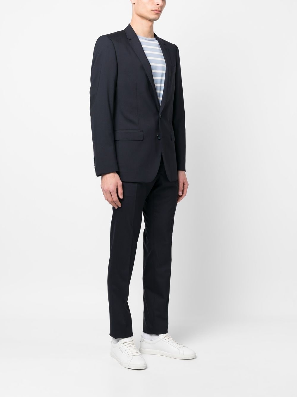 single-breasted virgin-wool suit - 3