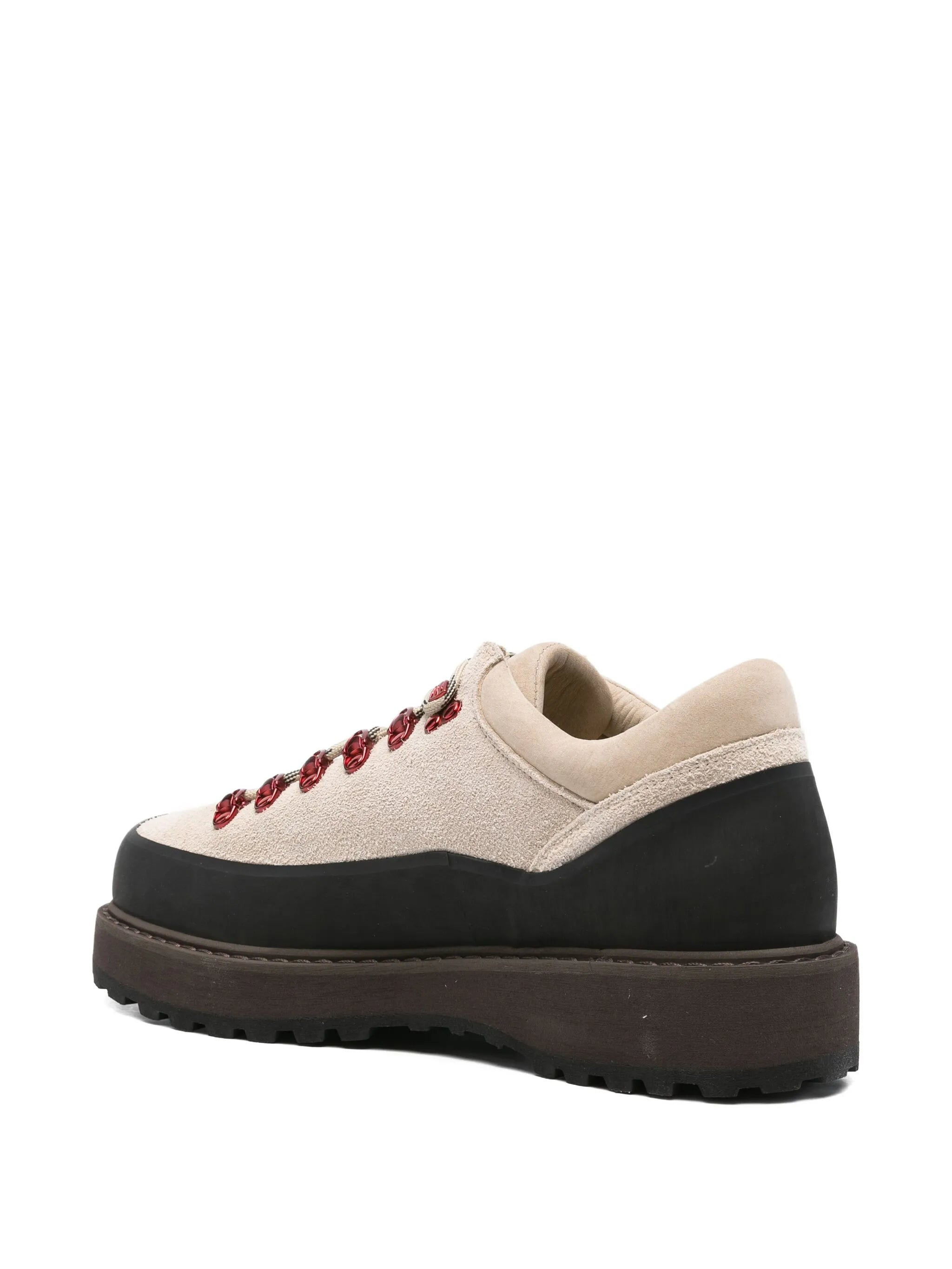 suede platform sneakers - 3