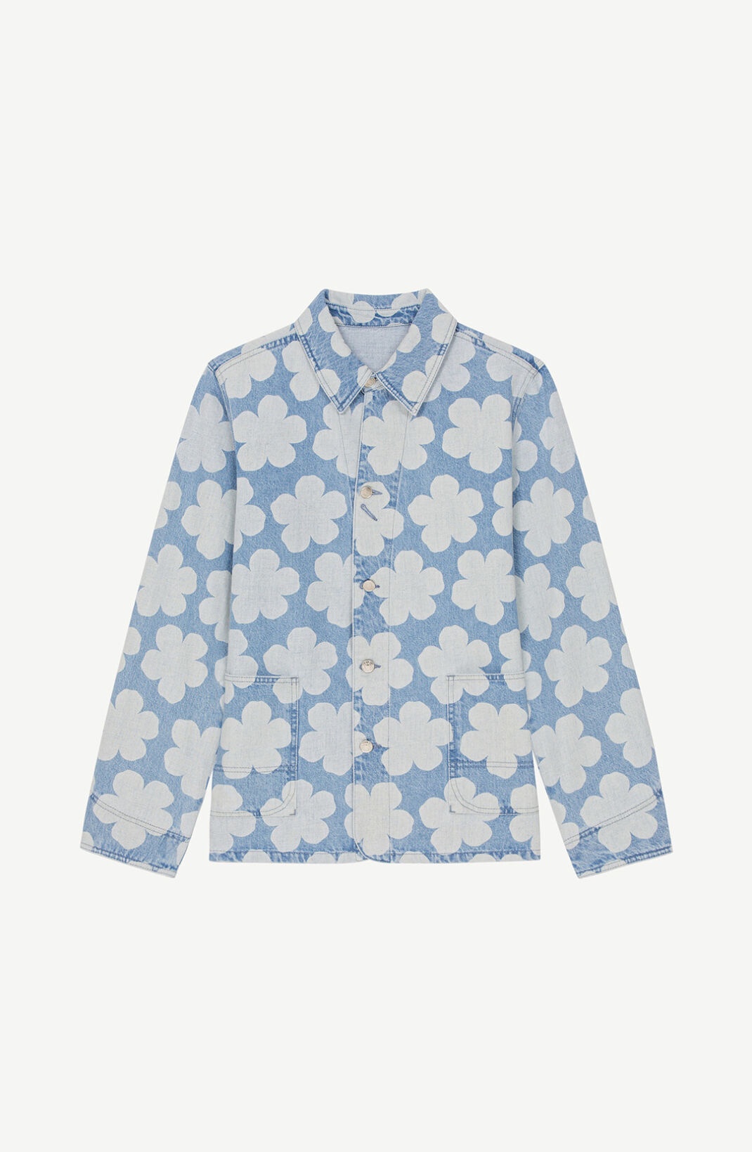 'Hana Dots' denim workwear jacket - 1