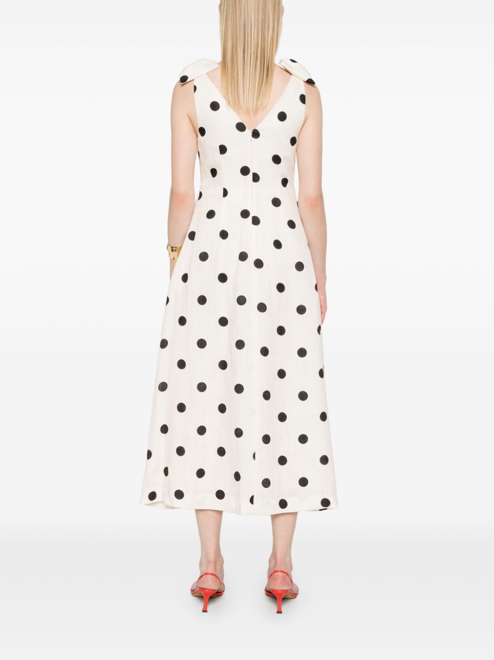 Crush midi dress - 4