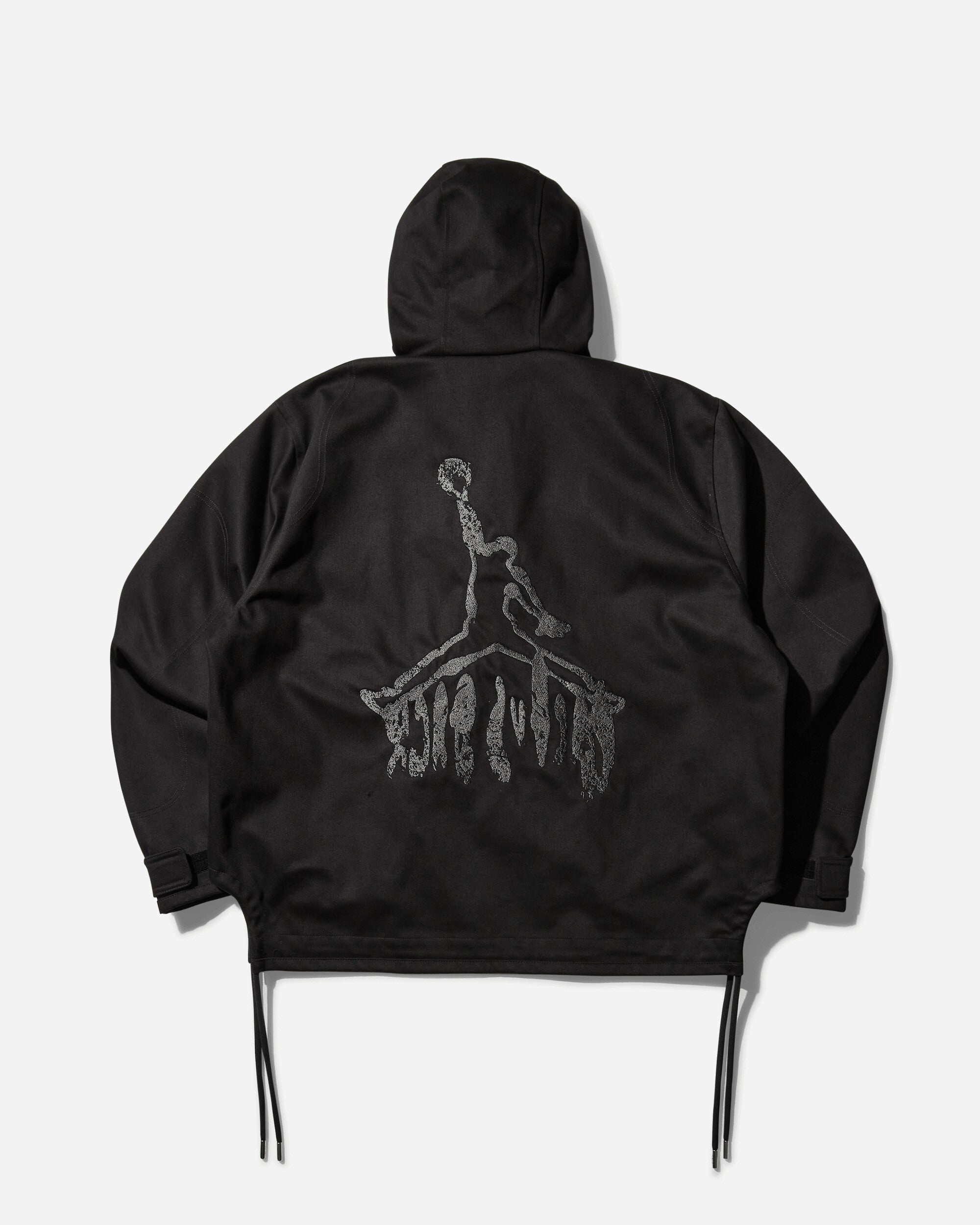 Men's Travis Scott Half-Zip Jacket Black - 2