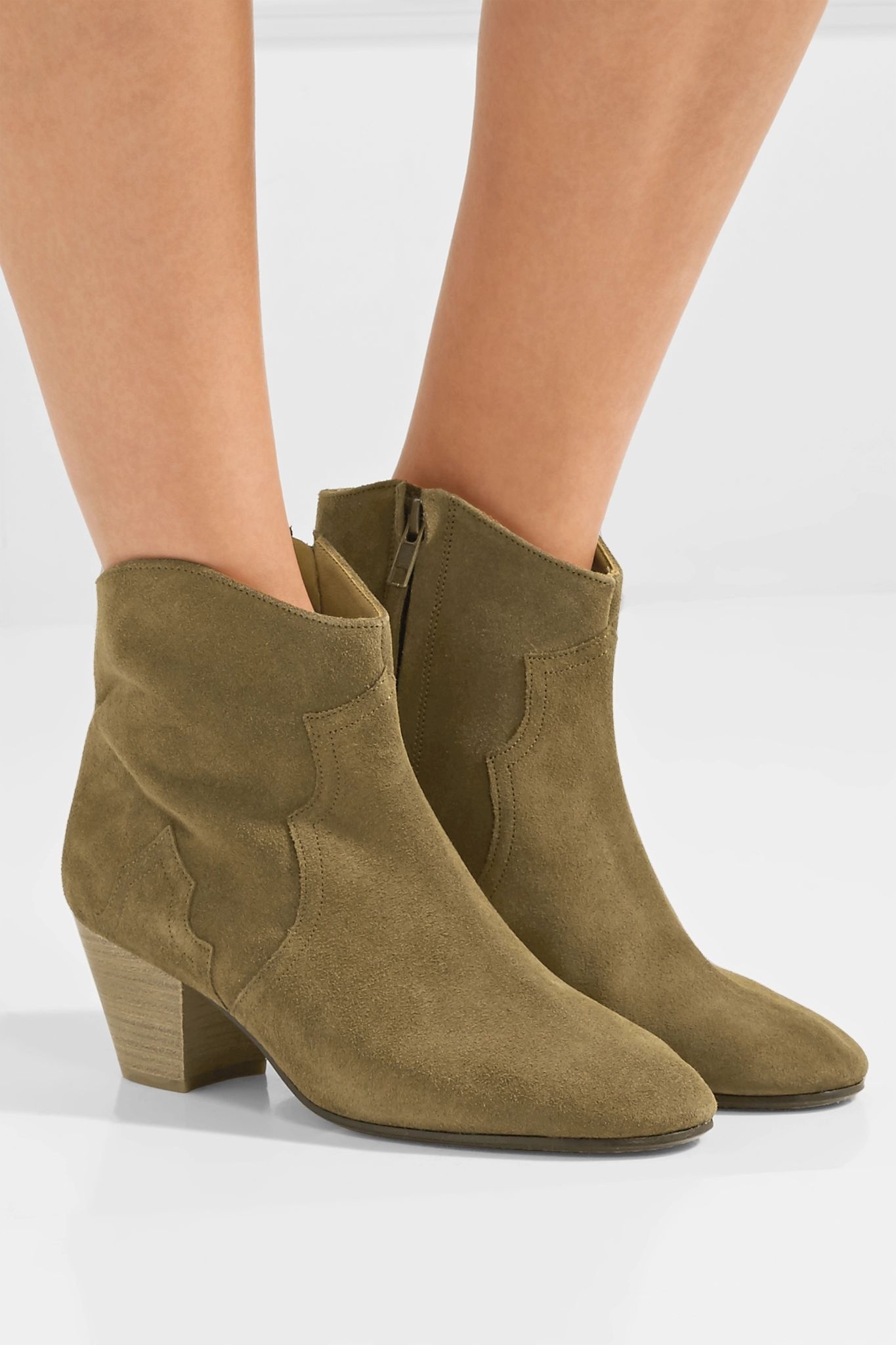 Dicker suede ankle boots - 2