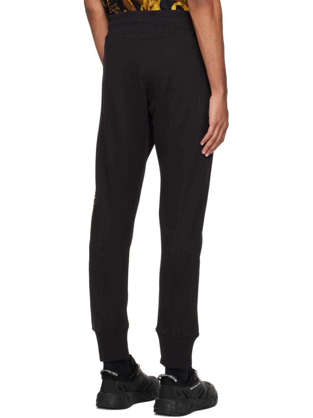 Black Drawstring Sweatpants - 3