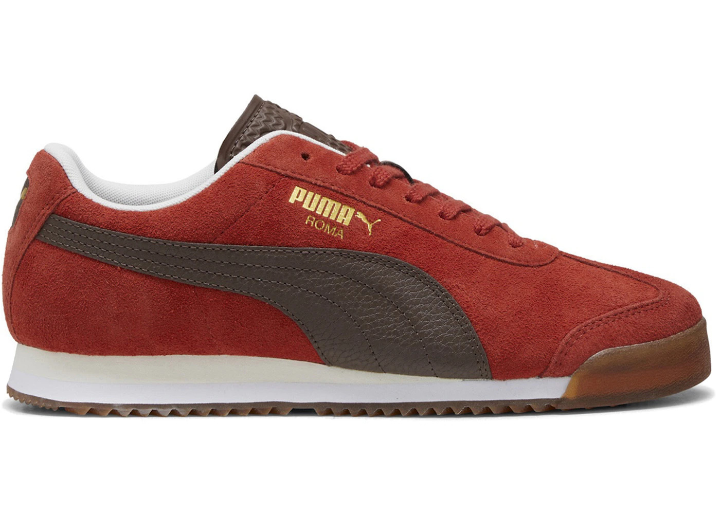 Puma Roma Suede Mars Red Espresso Brown - 1