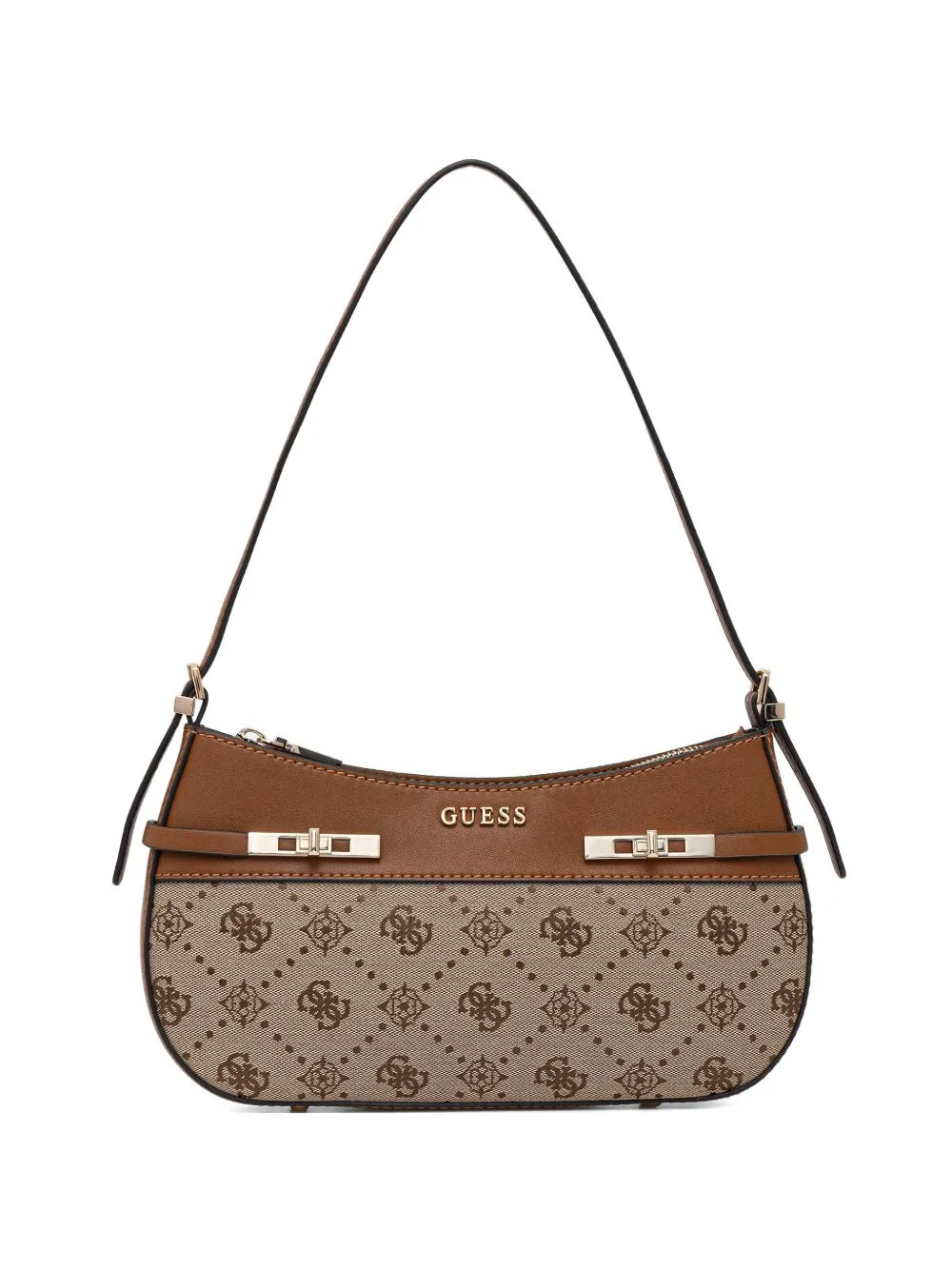 monogram turn-lock shoulder bag - 1