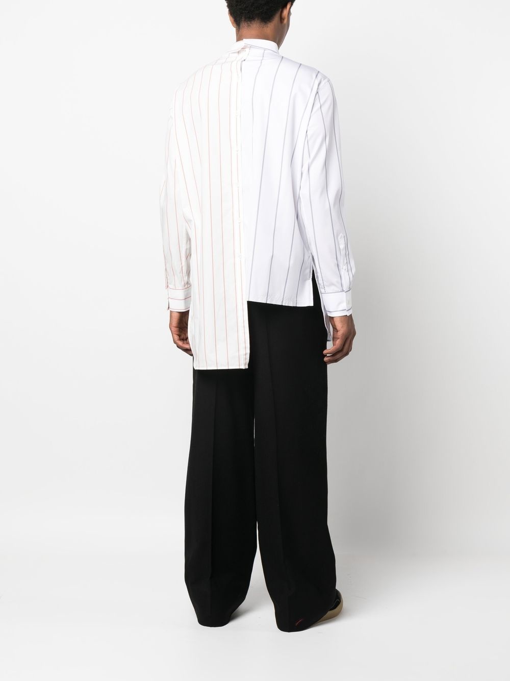 TWO-TONE PINSTRIPE SHIRT - 5