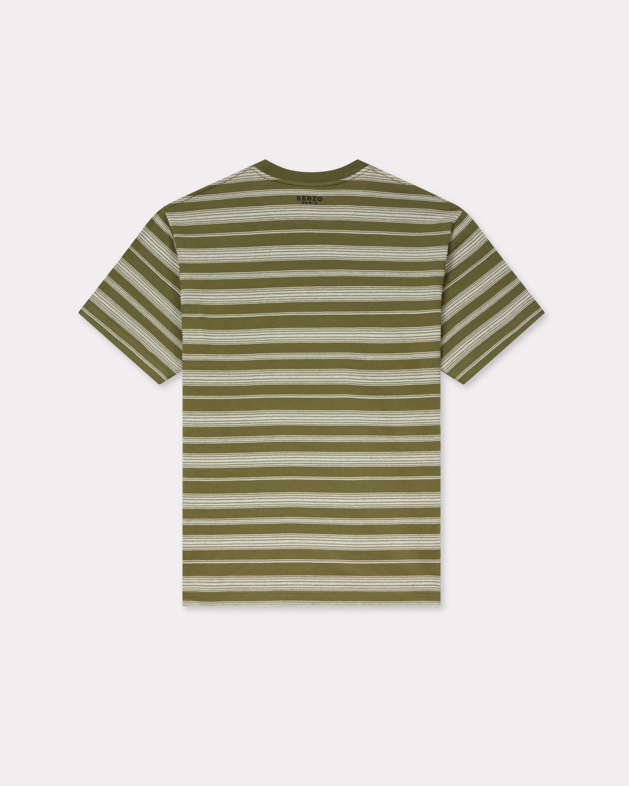 'Boke Flower' striped embroidered T-shirt in cotton - 2