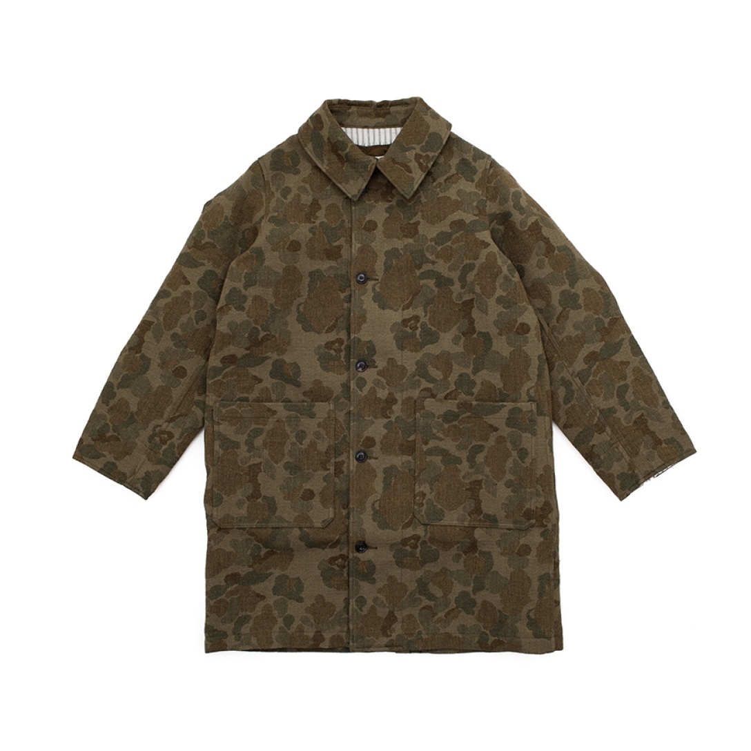 GREASE MONKEY COAT OLIVE - 1