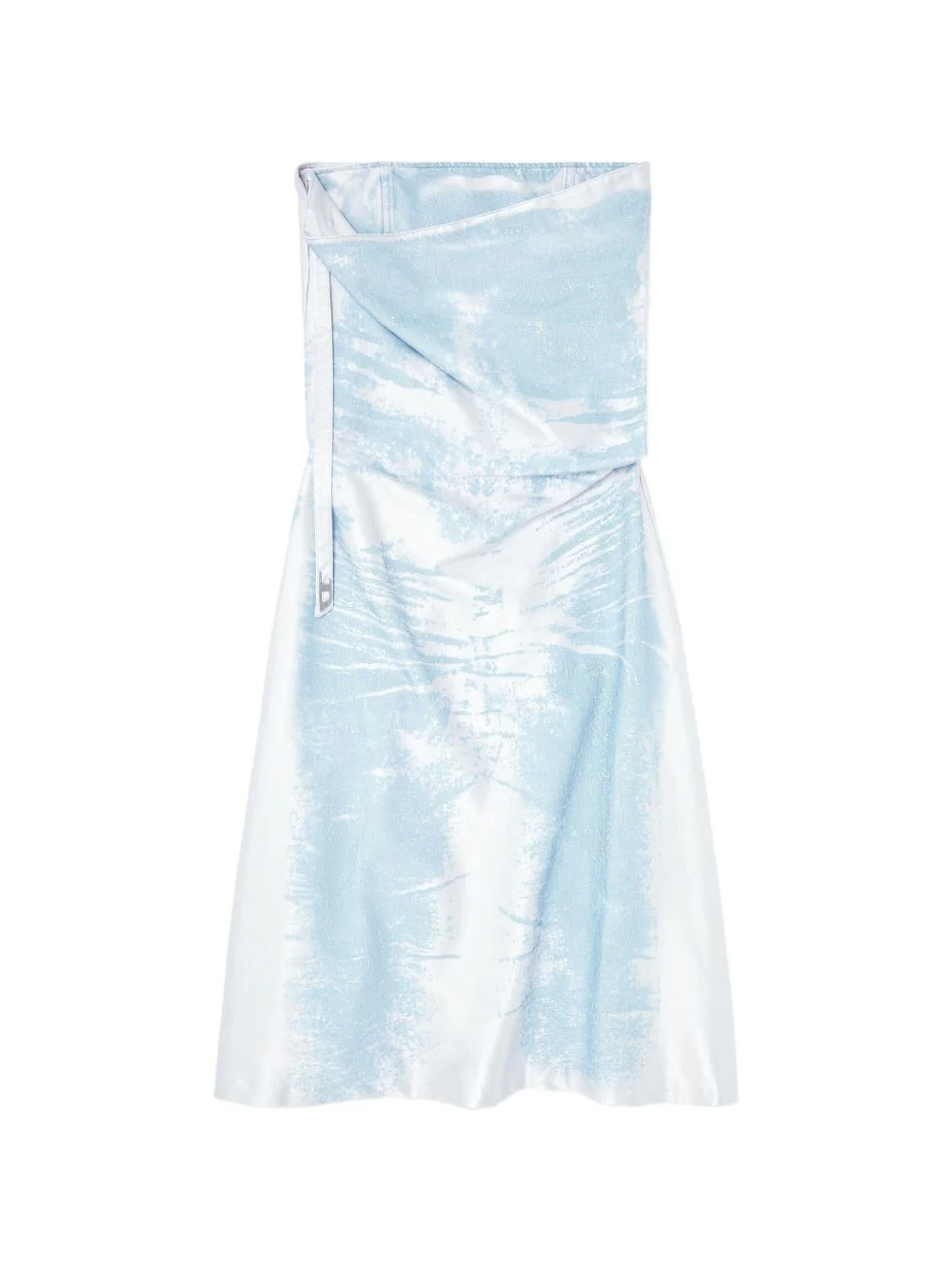 biker straps strapless dress - 1