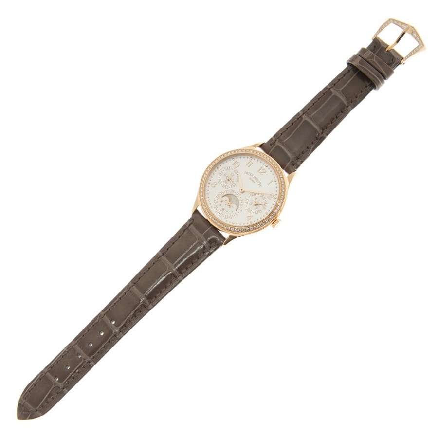 Patek Philippe Grand Complications White Opaline Dial Automatic Ladies Perpetual Calendar Watch 7140 - 2