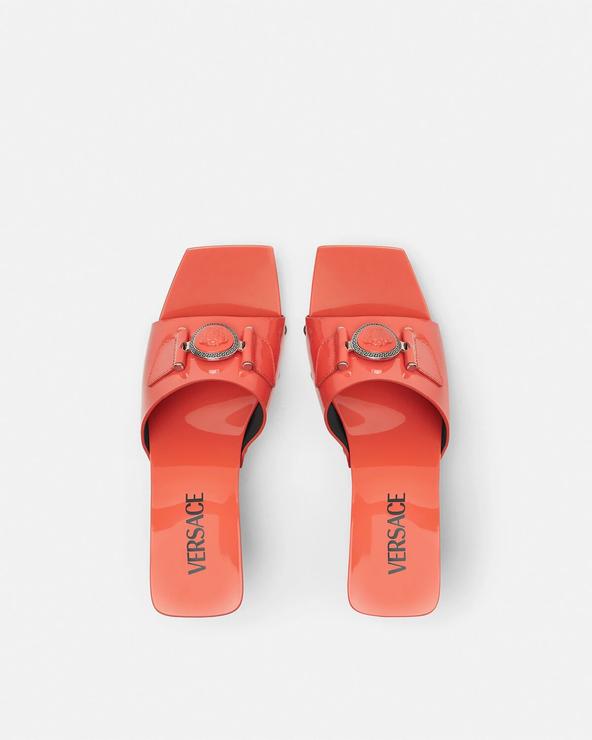 Medusa Buckle Patent Clogs 60 mm - 5