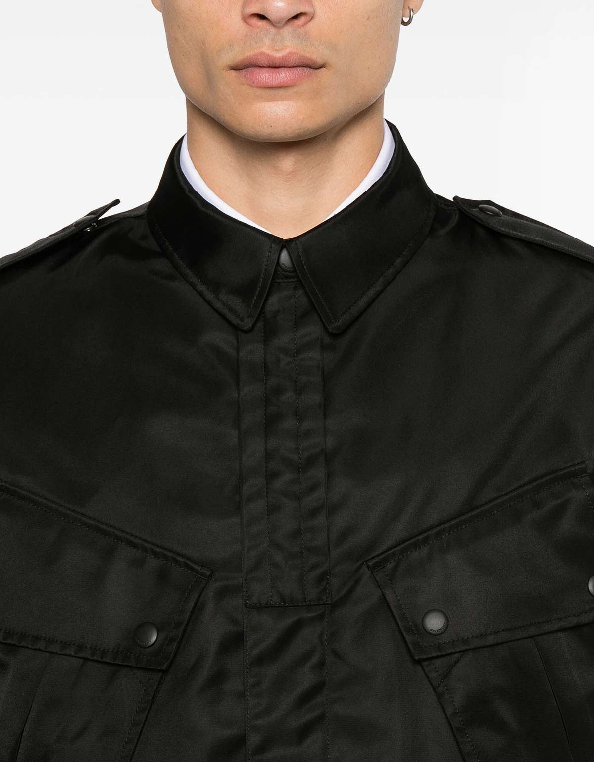 Givenchy Black Applique Jacket - 4