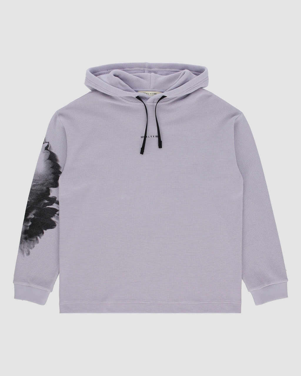 HOODED TEE WAFFLE - 1