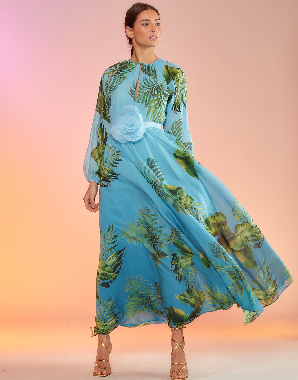 Messina Silk Dress - 4