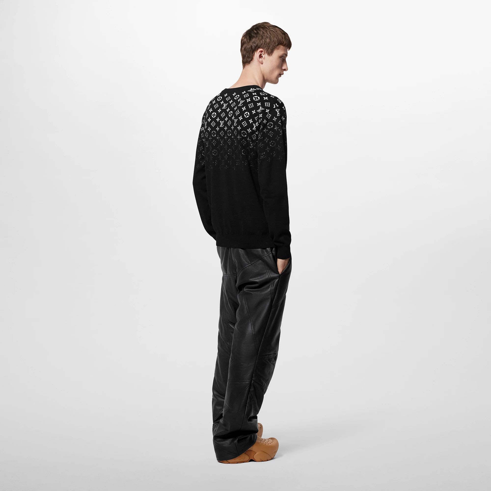 Gradient Cotton Crewneck - 3