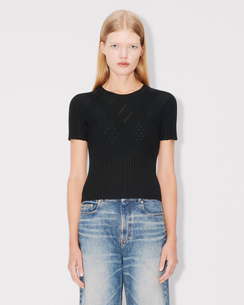 Top in viscose stretch lace 3