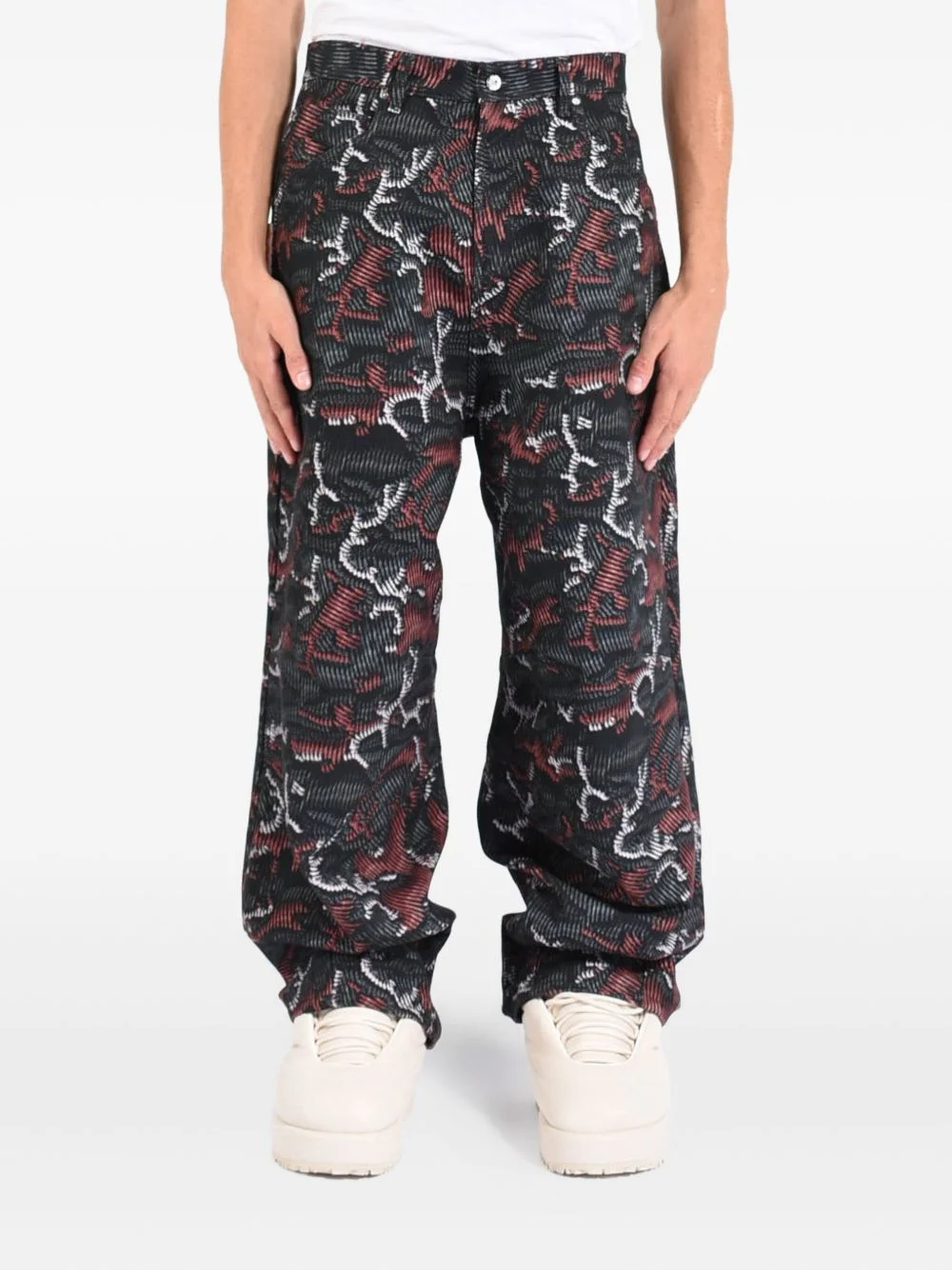 Leggenda patterned trousers - 1