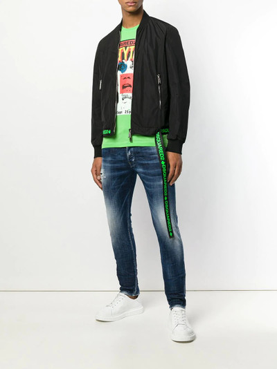 DSQUARED2 zipped bomber jacket outlook