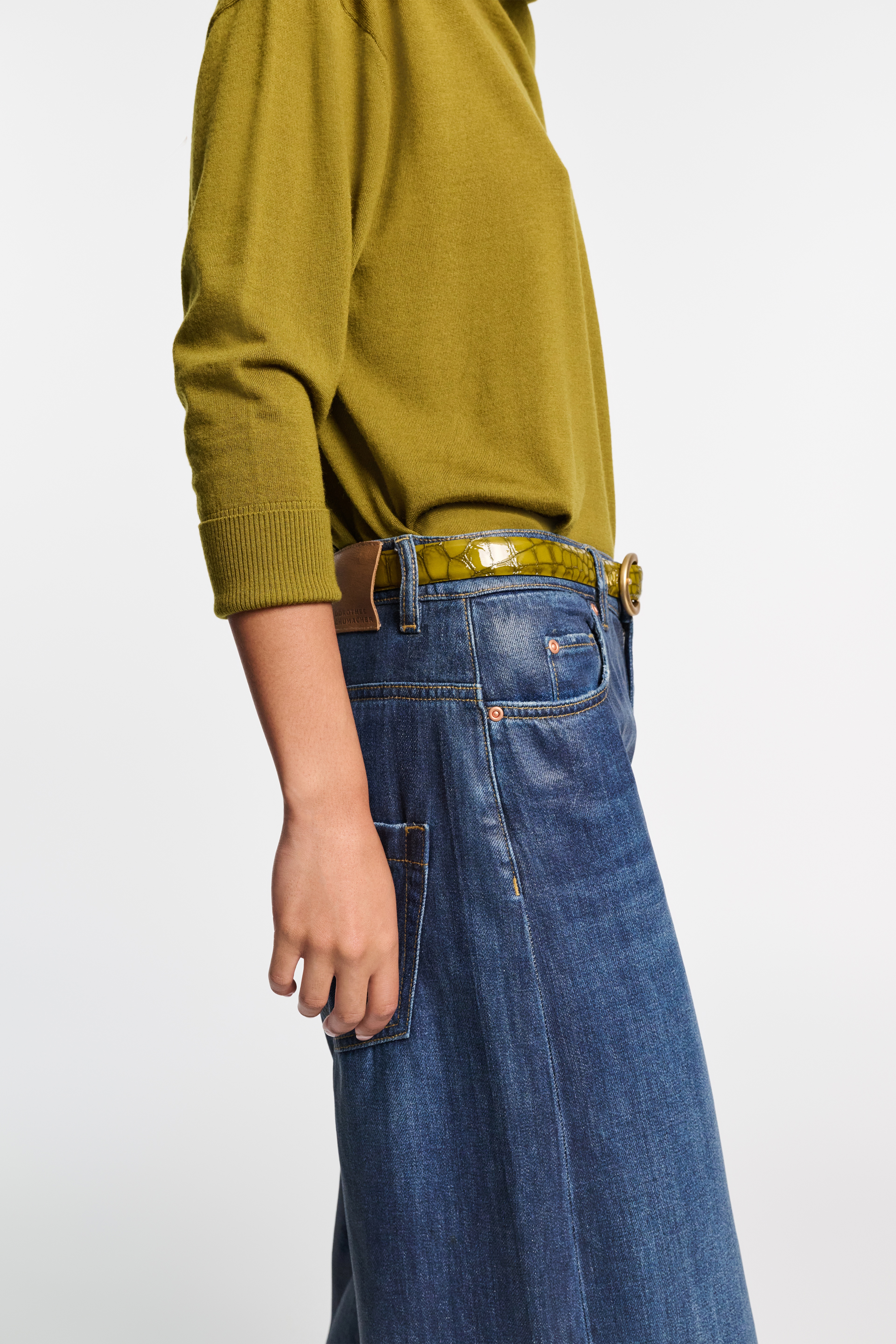 EXOTIC SHINE - Reversible belt - 3