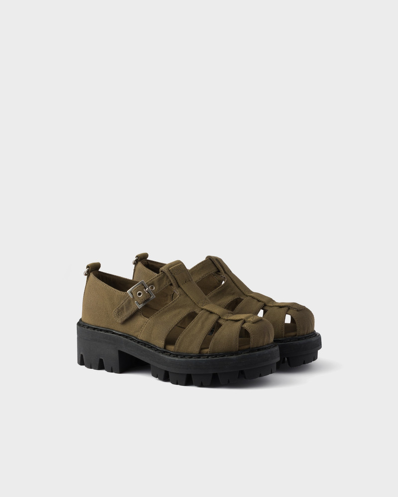 Canvas fisherman sandals 1