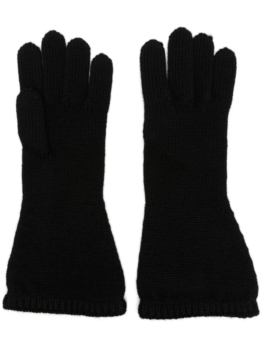 full-finger wool gloves - 1