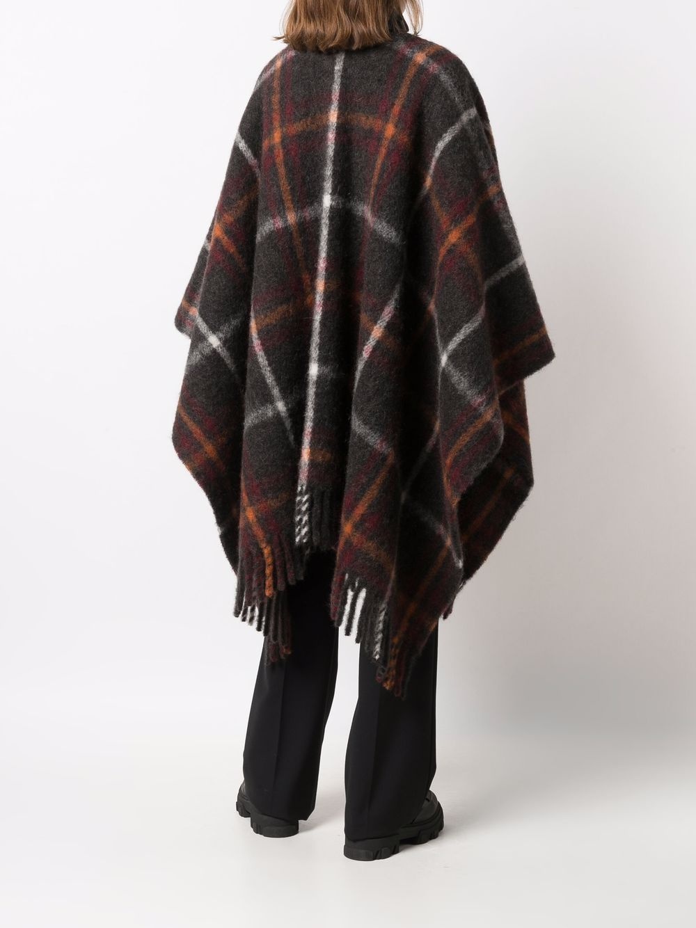 tartan cape-coat - 4