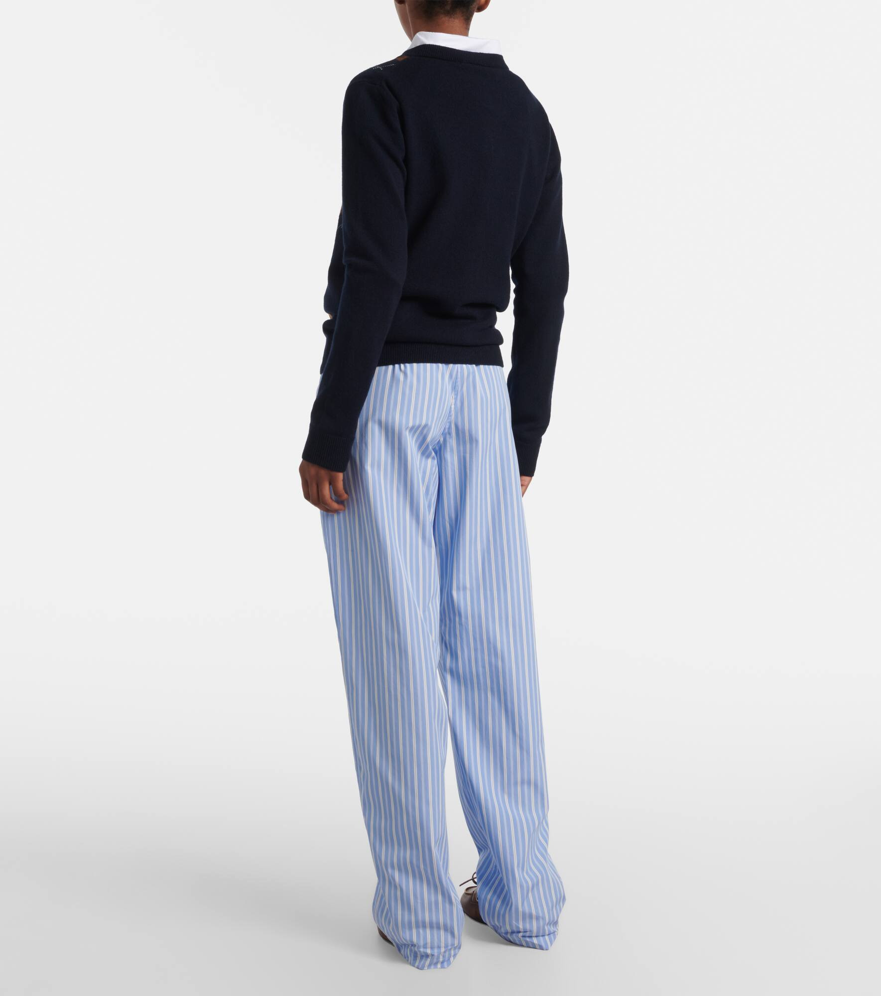Argyle cashmere cardigan - 3