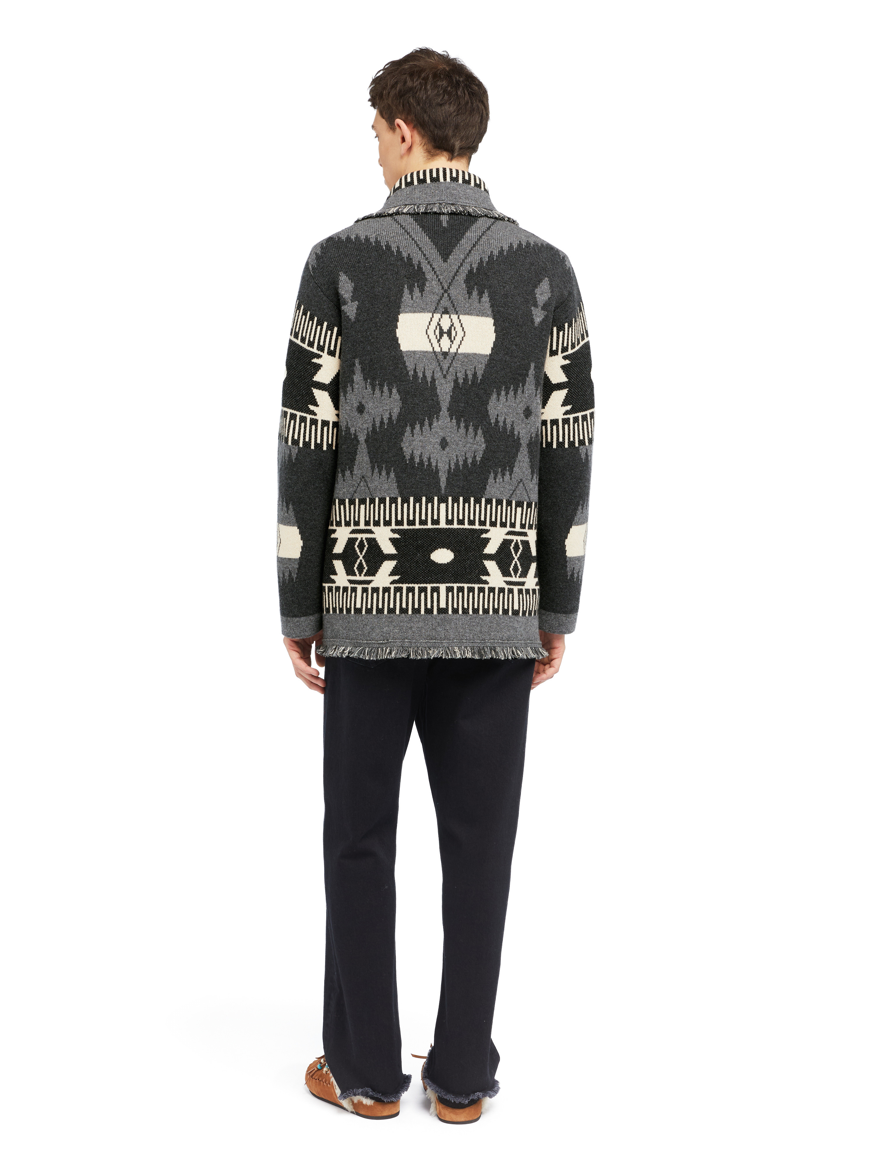 Icon Jacquard Cardigan - 6