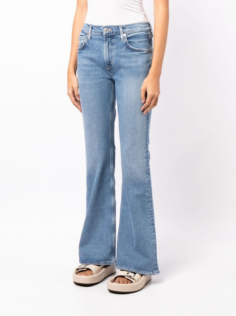 Isola mid-rise flared jeans 3
